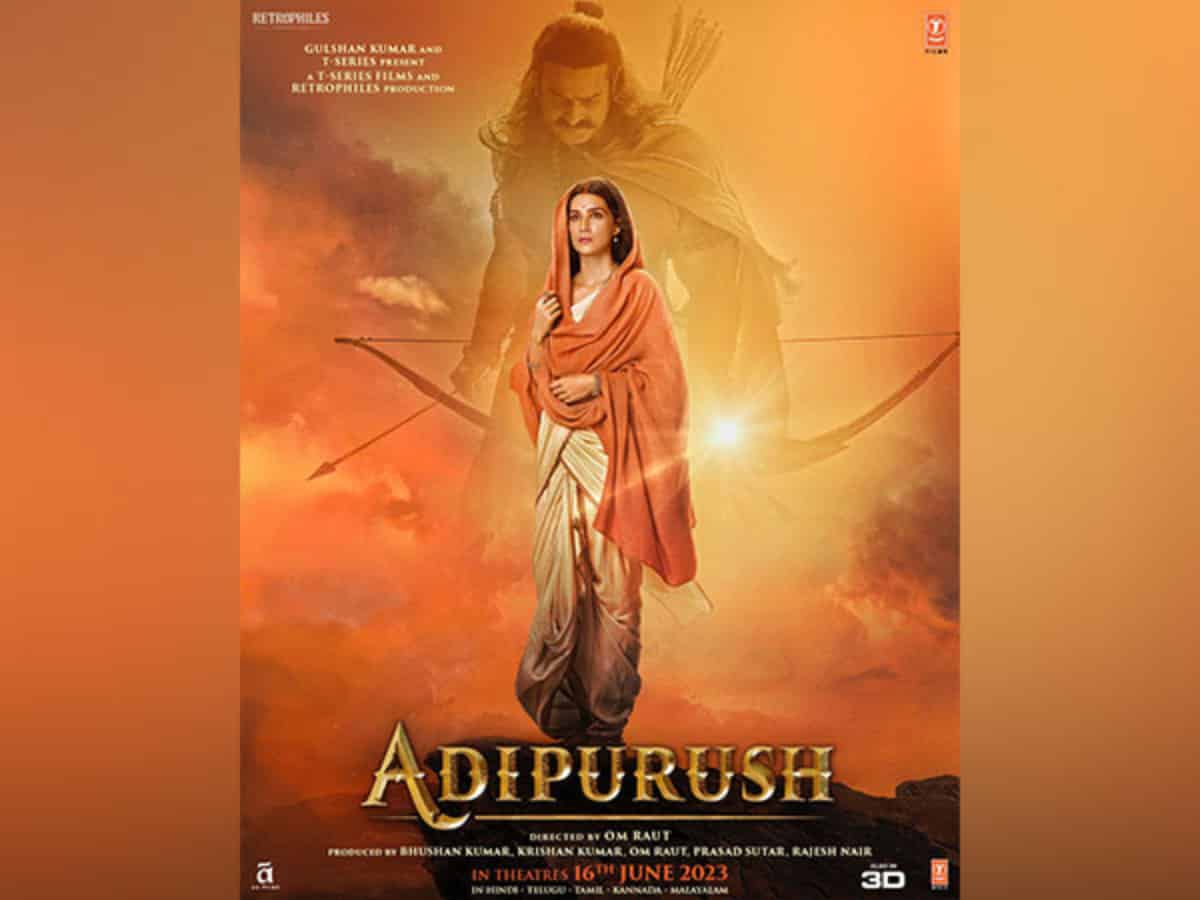 Kriti Sanon as Janaki exudes purity in 'Adipurush' new motion poster