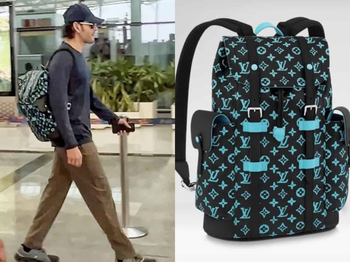 Mahesh Babu's Louis Vuitton bag at Hyd airport turns heads, it is worth Rs…