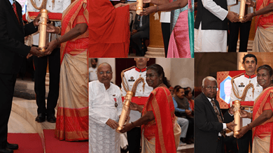 Padma Awardees from Telangana Andhra