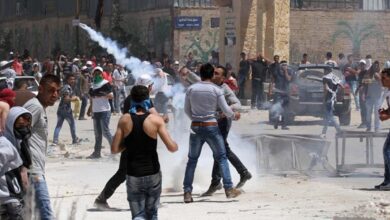 Palestinians injured after Israeli police fire tear gas, rubber bullets near West Bank