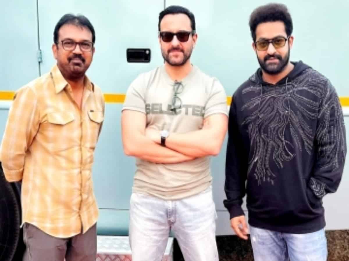 Saif Ali Khan begins shooting with NTR Jr for 'NTR 30'