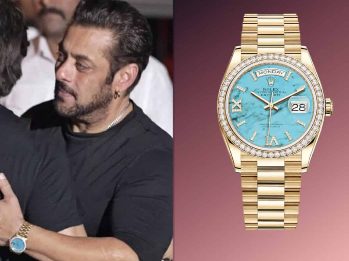 Salman Khan sports gold, diamonds watch worth Rs…