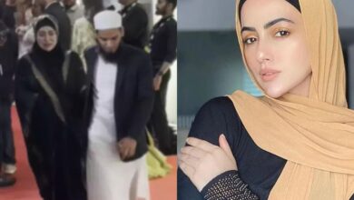 Sana Khan reacts to a video due to which her husband draws flak from netizens