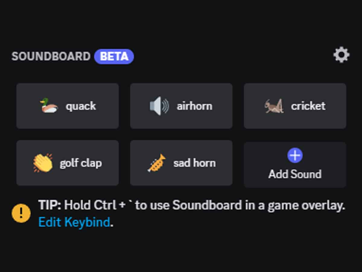 Discord introduces in-app soundboard