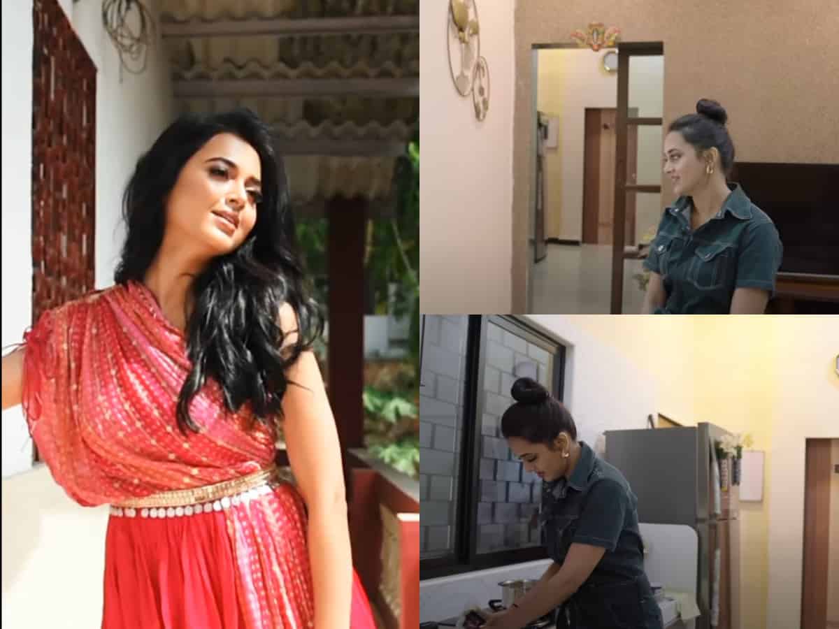 Tejasswi Prakash's home tour: Pictures and video