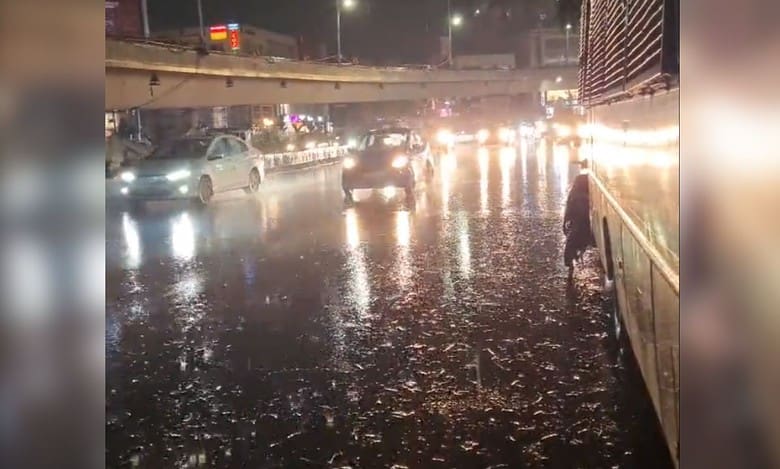 rainfall in hyderabad