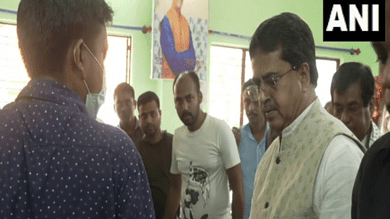 Tripura CM Manik Saha attends mega blood donation camp in Agartala