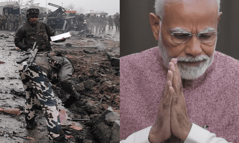 Pulwama terror attack: PM Modi pays homage to martyrs