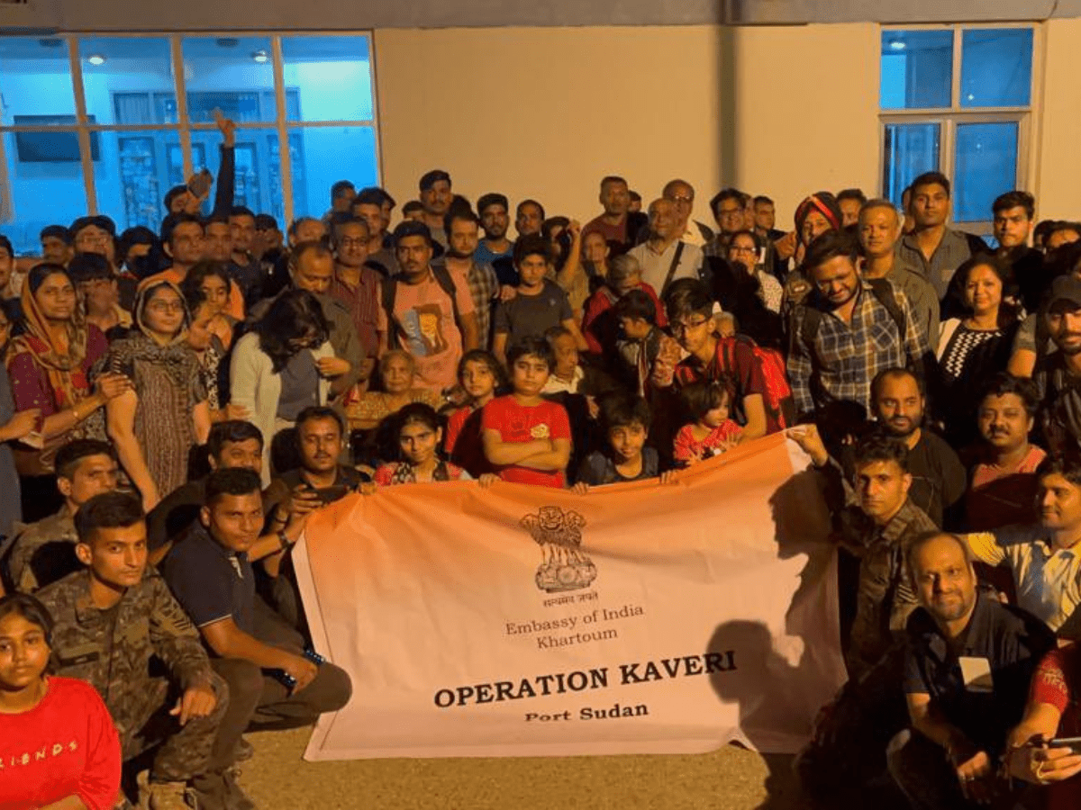 Operation Kaveri: First batch of 278 stranded Indians reaches Jeddah