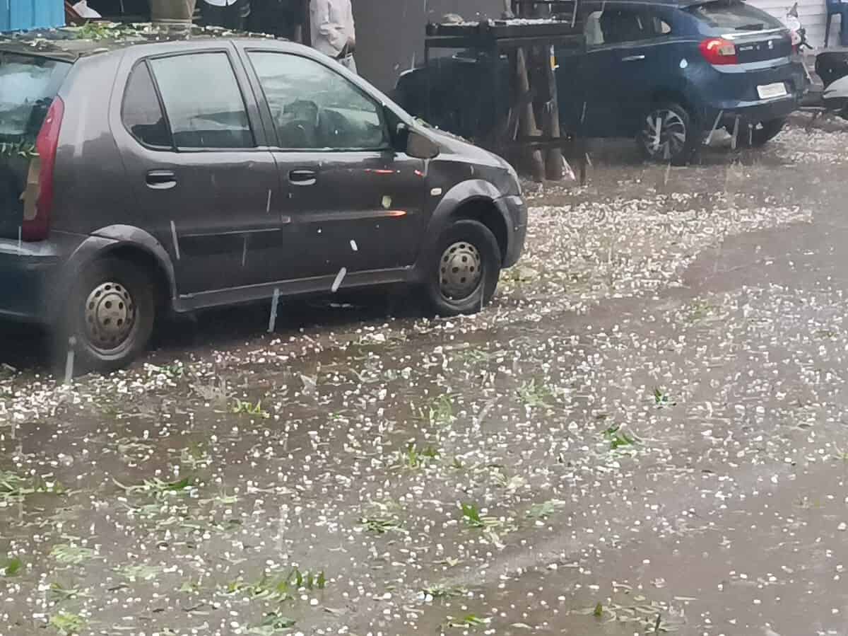 Hailstorm hits parts of Hyderabad