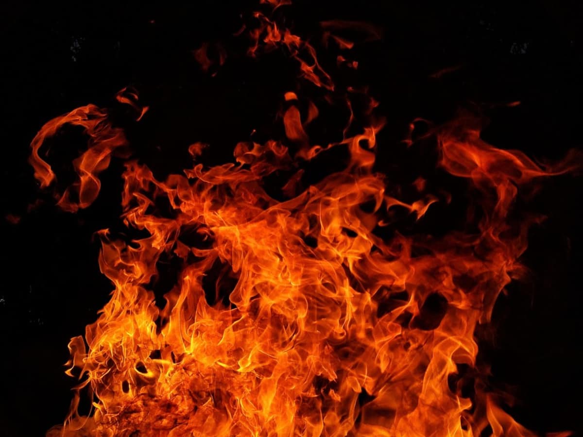 Telangana: Fire breaks out due to short circuit at school in Mulugu
