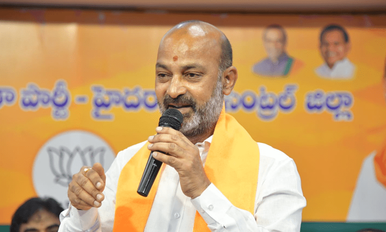 Centre won't accept Telangana's move to expand BC quota Bandi Sanjay
