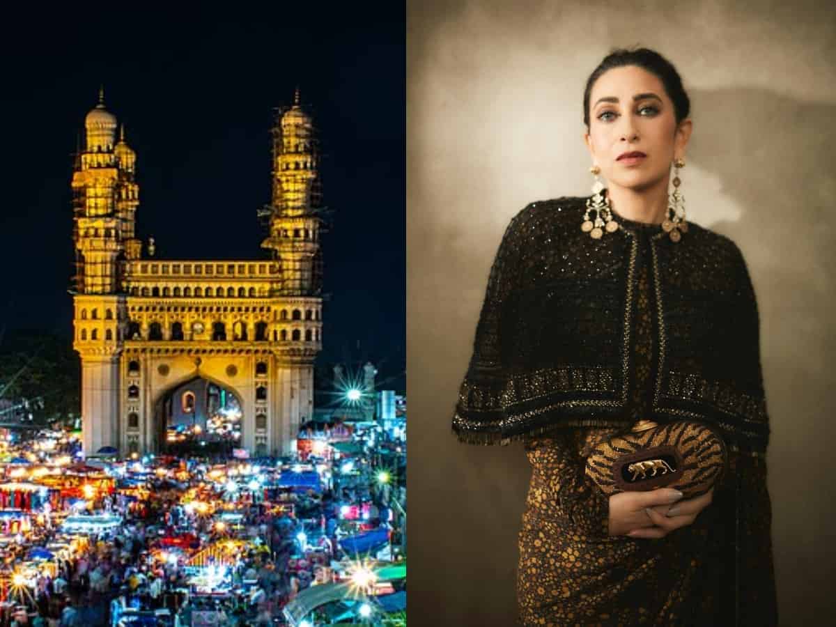 When and where to meet Karisma Kapoor in Hyderabad today?