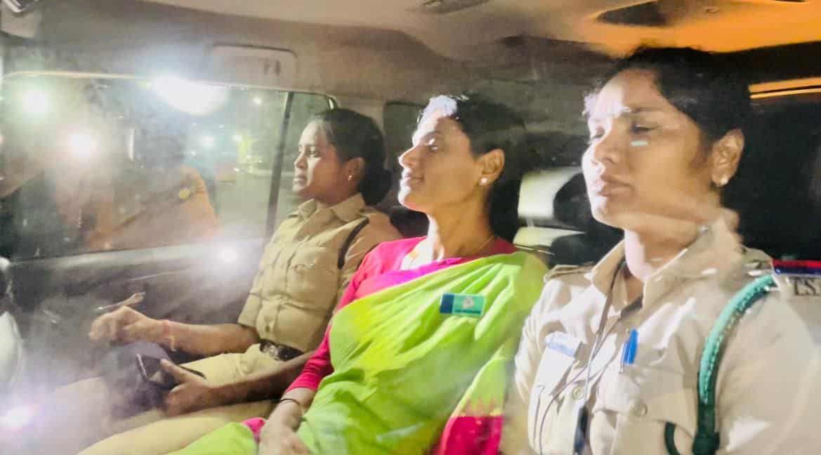 Y S Sharmila remanded to 14 days of judicial custody
