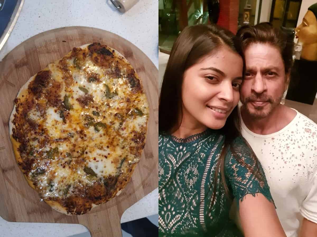 SRK turns chef for model Navpreet Kaur, bakes pizza for her at Mannat