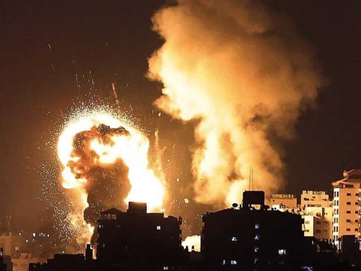Israel responds to rocket fire from Lebanon with airstrikes in Gaza