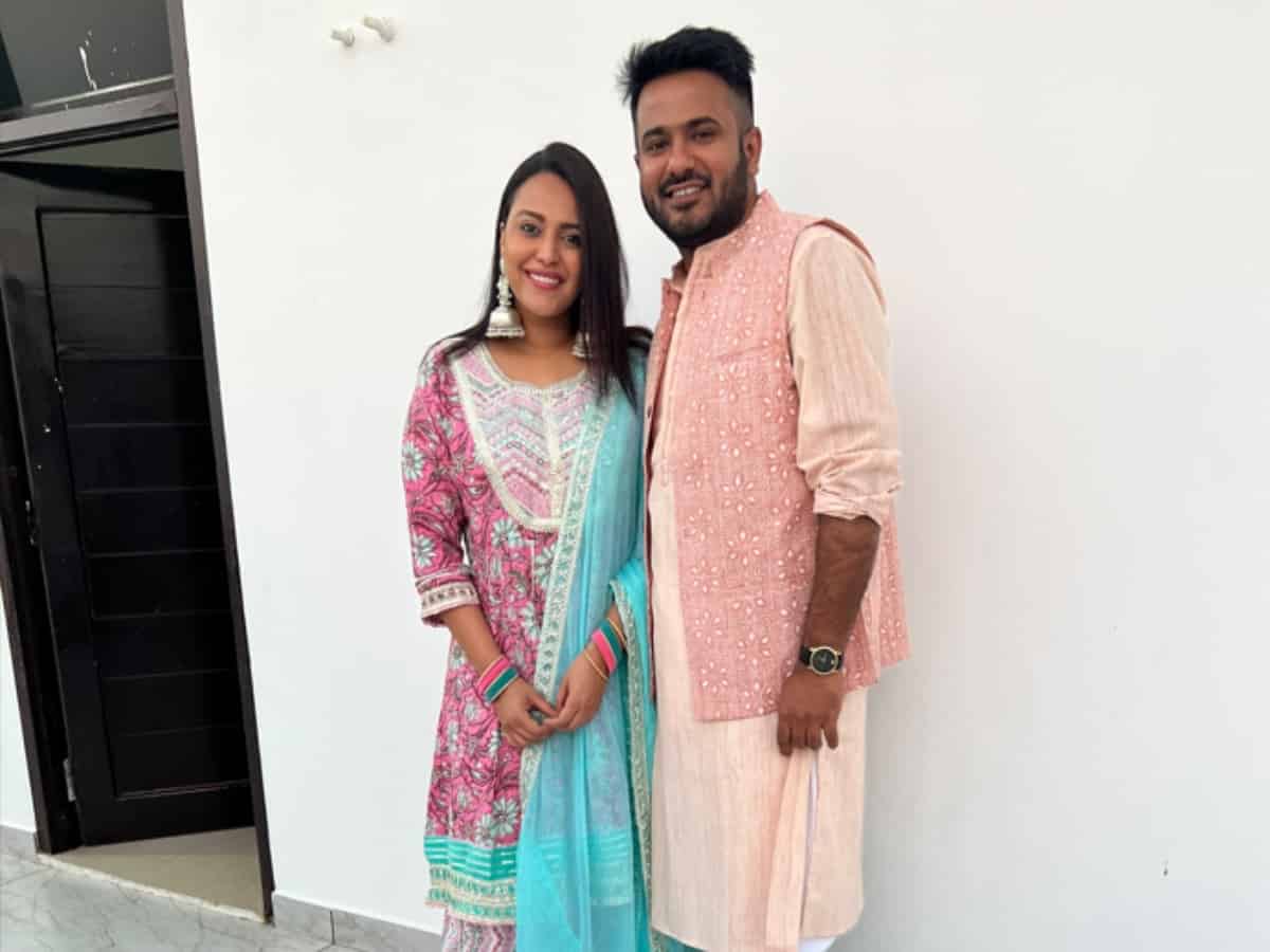 Swara Bhasker's 'pehli eid' with husband Fahad Ahmad, his family