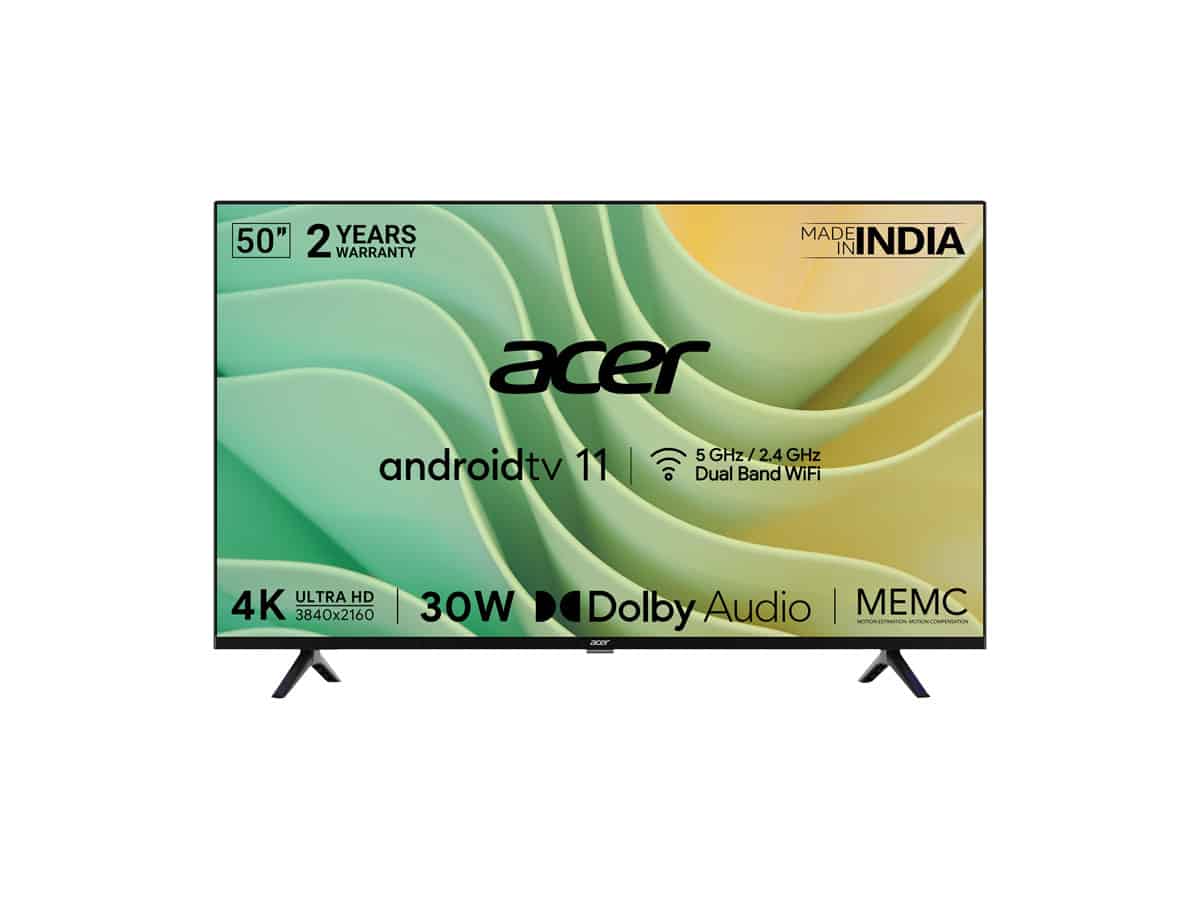 New lineup of Google TVs from Acer now in India