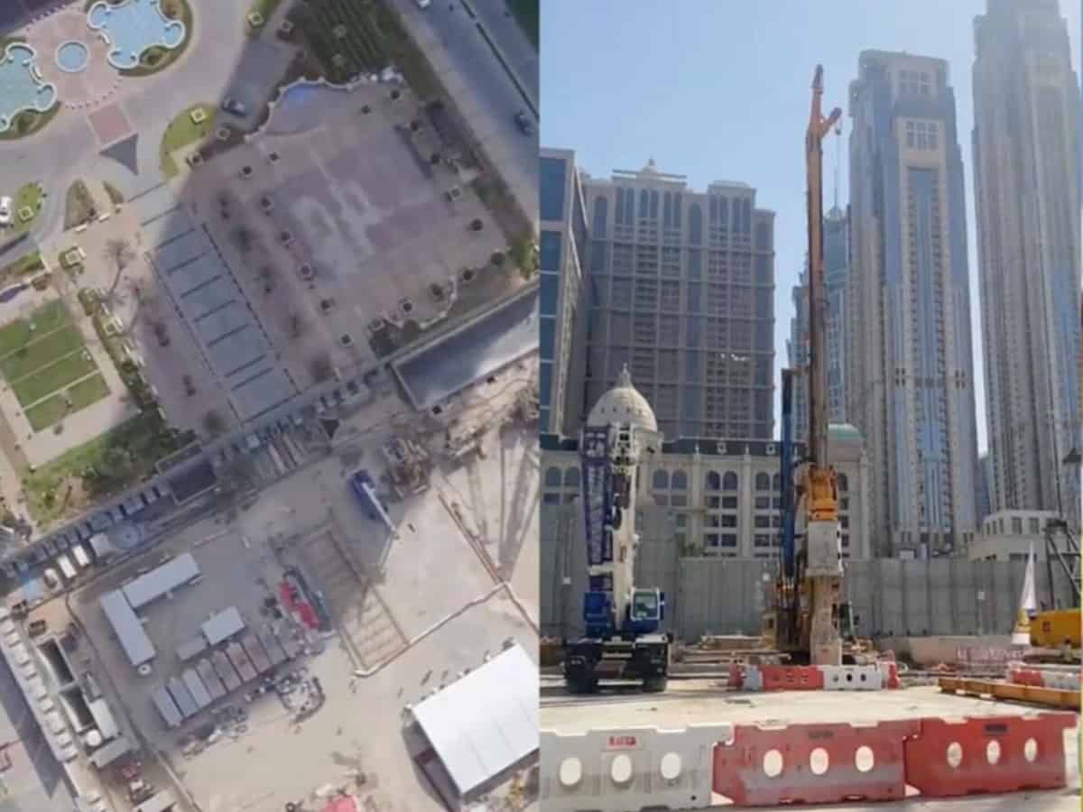 Video: First look of the world's largest residential tower being built in Dubai