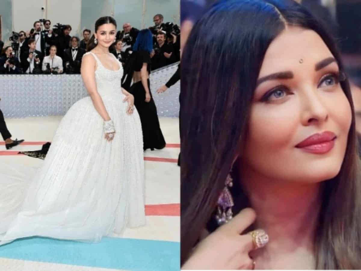 Alia Bhatt gets mistaken for Aishwarya Rai Bachchan by paps at Met Gala 2023