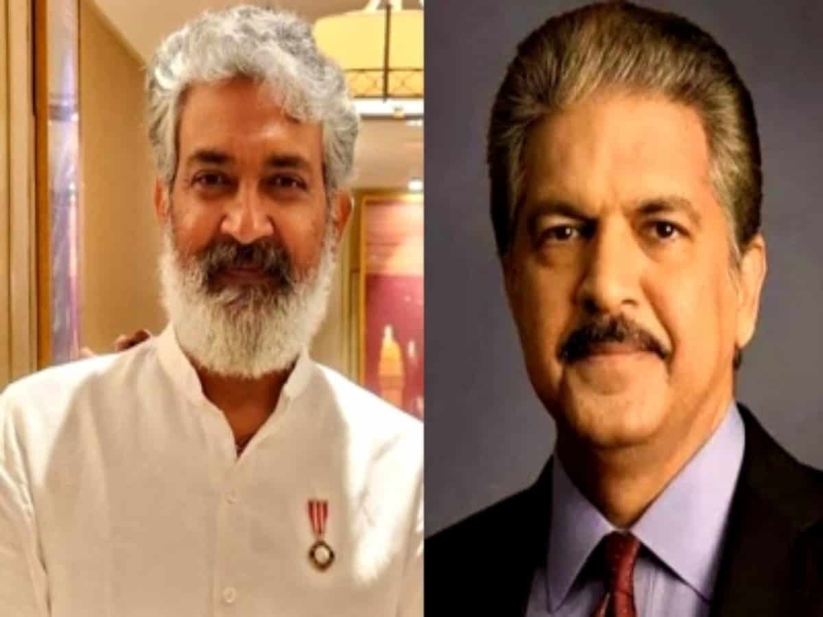 Rajamouli reacts after Anand Mahindra asks him to make film on Indus Valley Civilisation