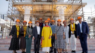 Diplomats of 30 countries visit BAPS Hindu temple site in UAE