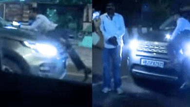 Man dragged on Lok Sabha MP's car bonnet for 2-3 kms in Delhi