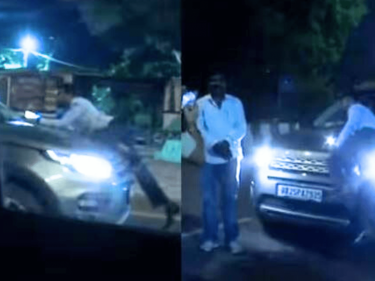 Man dragged on Lok Sabha MP's car bonnet for 2-3 kms in Delhi