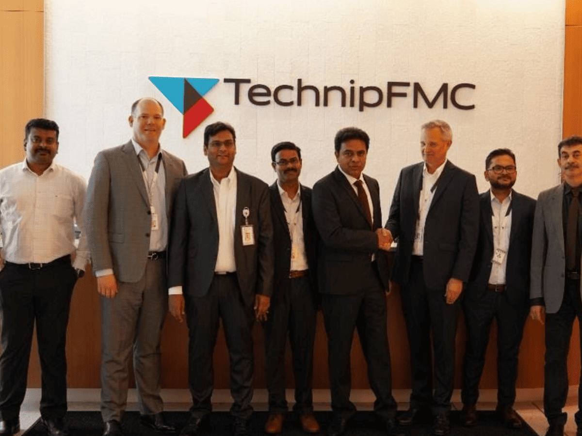 Hyderabad: TechnipFMC to set up software global delivery centre worth Rs 1250 cr