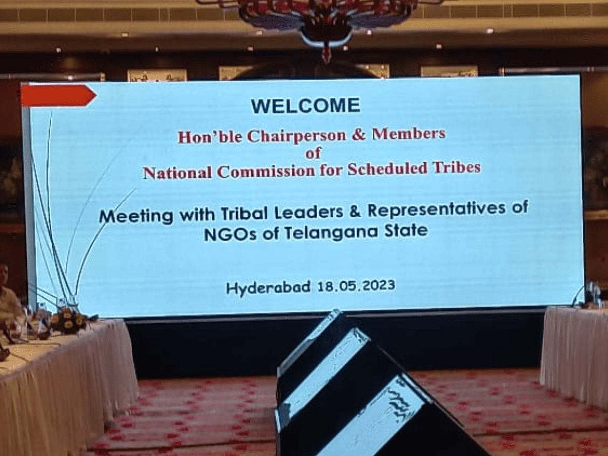 ST panel drew Telangana govt's attention towards tribal issues