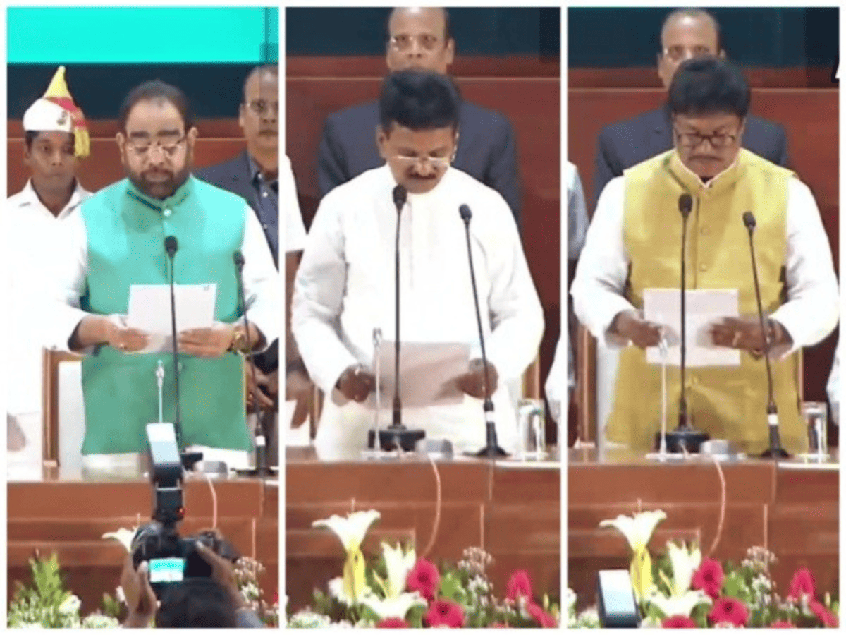 Odisha CM inducts 3 new Cabinet Ministers