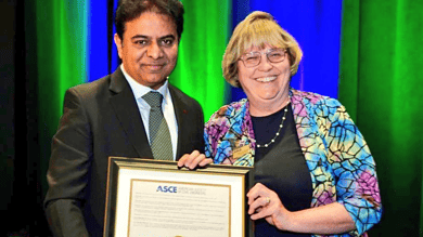 ASCE proclaimed Telangana's project as 'enduring symbol of engg progress'