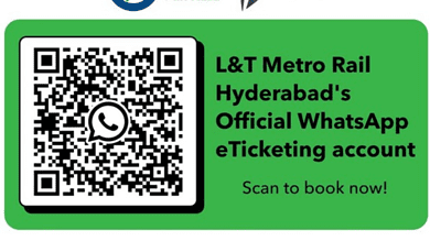 Travelling for IPL match? L&T Metro Rail, Hyderabad makes it easy with WhatsApp e-ticketing