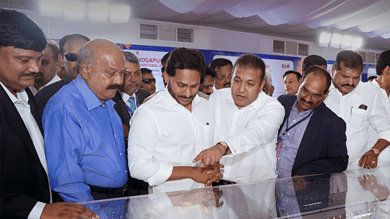 AP CM lays foundation for Rs 4,600 cr Bhogapuram airport