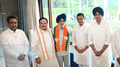 Former Punjab Assembly Speaker Charanjit Singh Atwal joins BJP