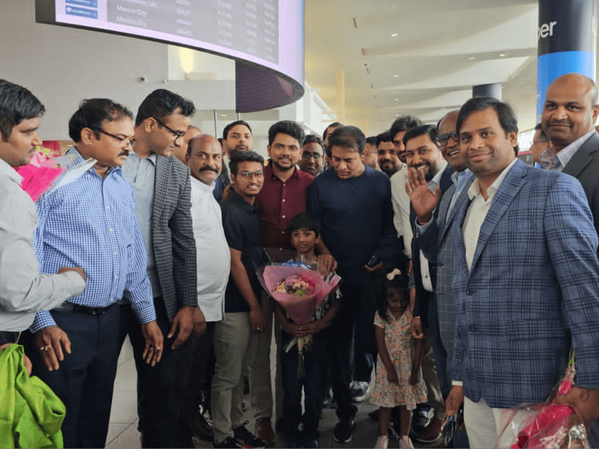 KTR receives warm welcome at New York's JFK Airport