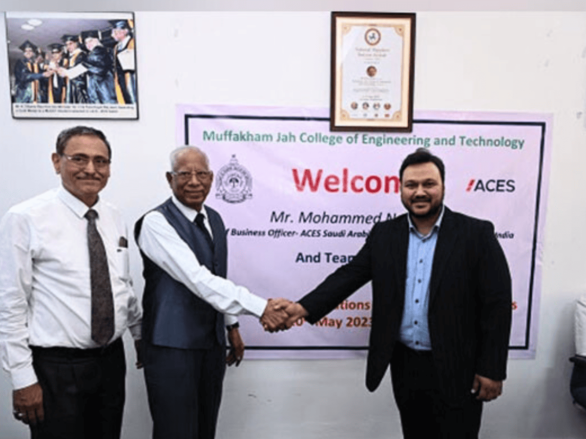 ACES partners with MJCET to drive knowledge transfer in drones, 5G, AI