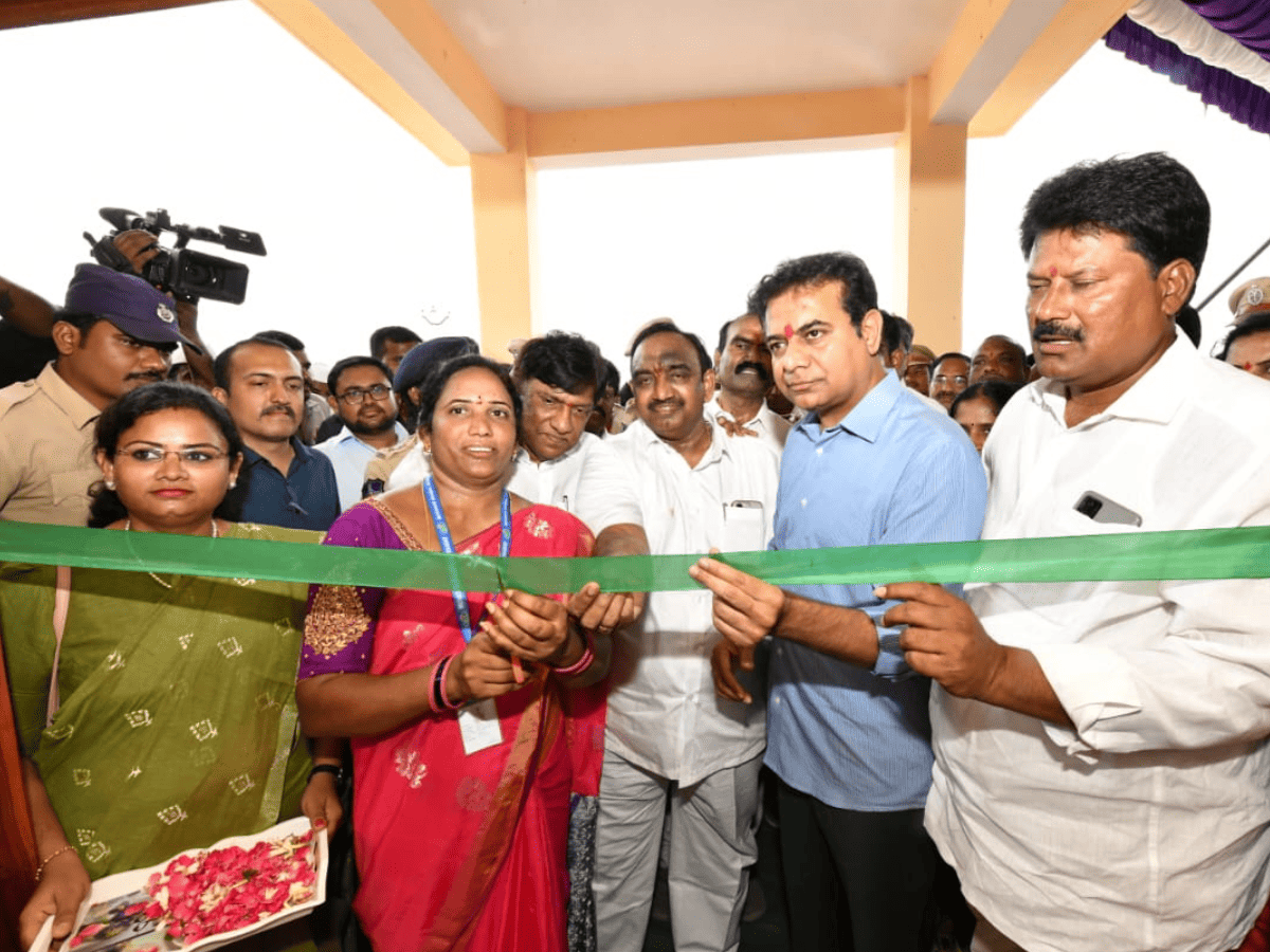 Telangana: KTR launches multiple development projects in Husnabad