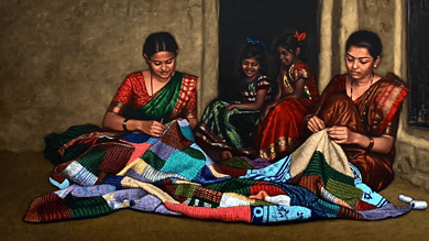 Sewing livelihoods: Women of rural Latur keep dying art of quilting alive