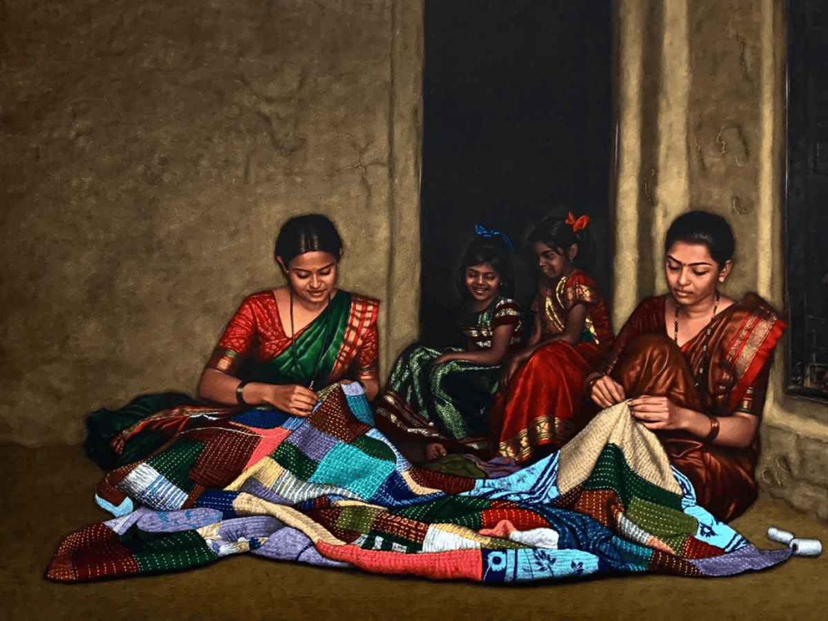 Sewing livelihoods: Women of rural Latur keep dying art of quilting alive