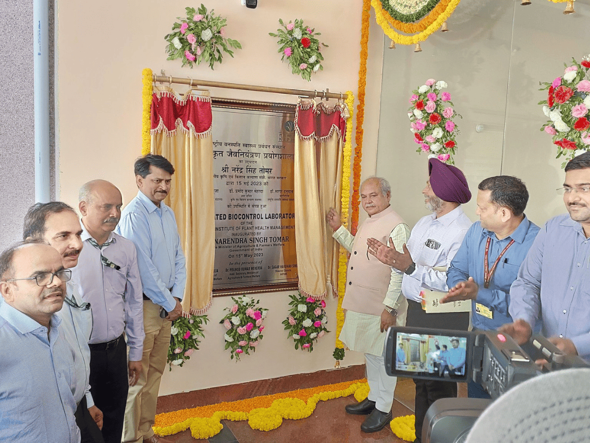 Union Agri Min Tomar launches Integrated Biological Control Lab in Hyderabad