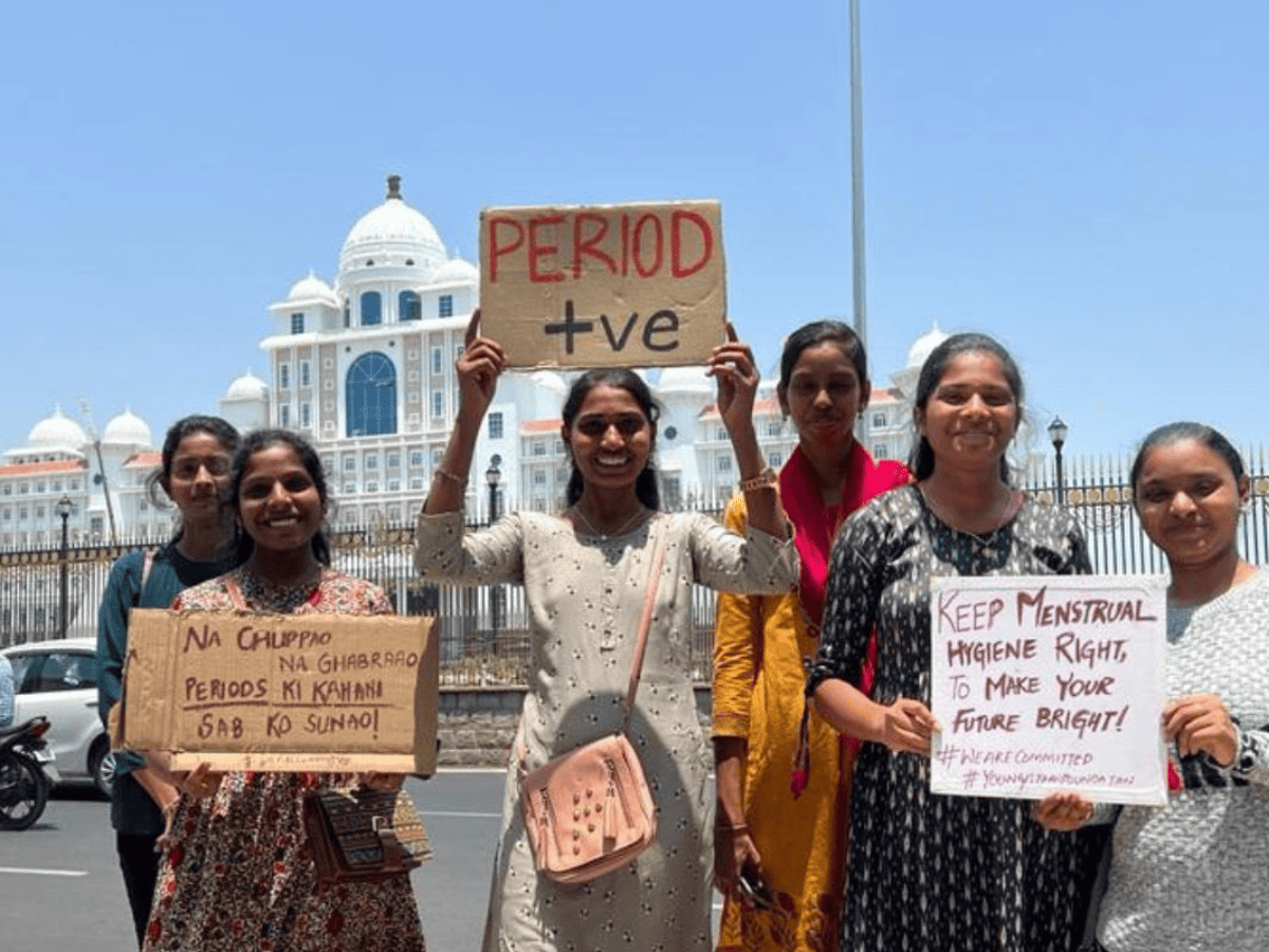 Menstrual warriors encourage periods-hygiene in Hyderabad