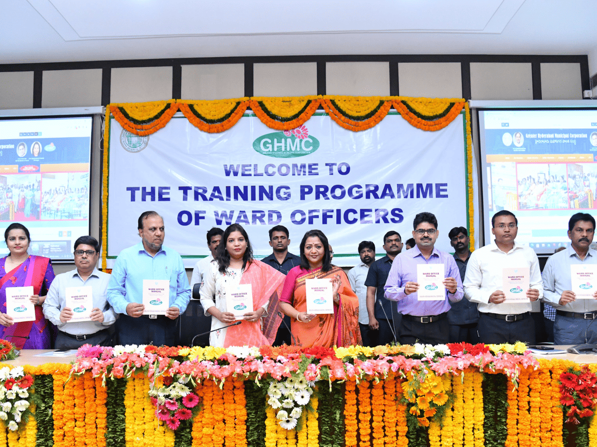 Hyderabad: GHMC to train ward officers for better governance
