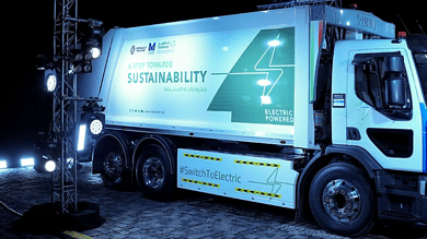 Middle East's first 100% electric waste truck launched in UAE