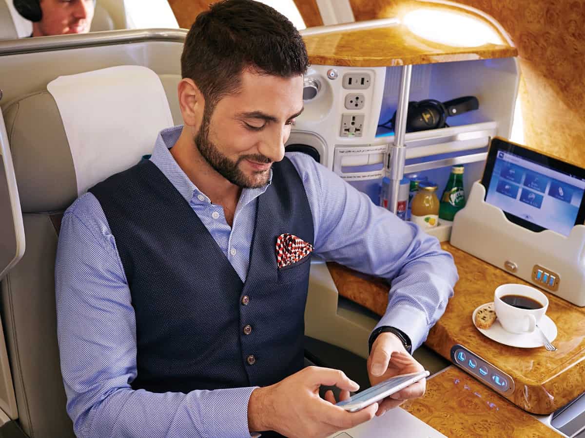 Emirates offers free Wi-Fi for all passengers