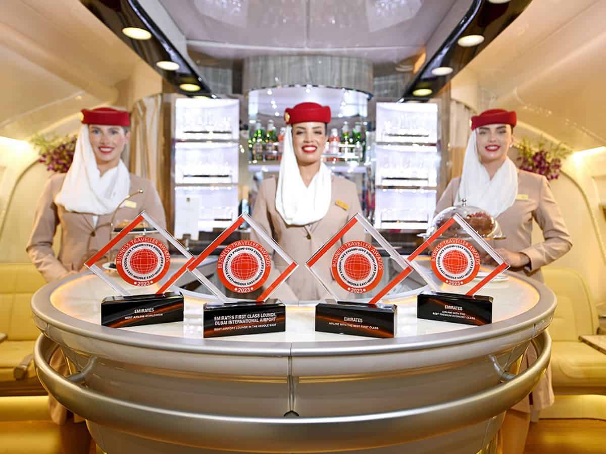 Emirates wins 'Best Airline Worldwide' award for 10th year in row