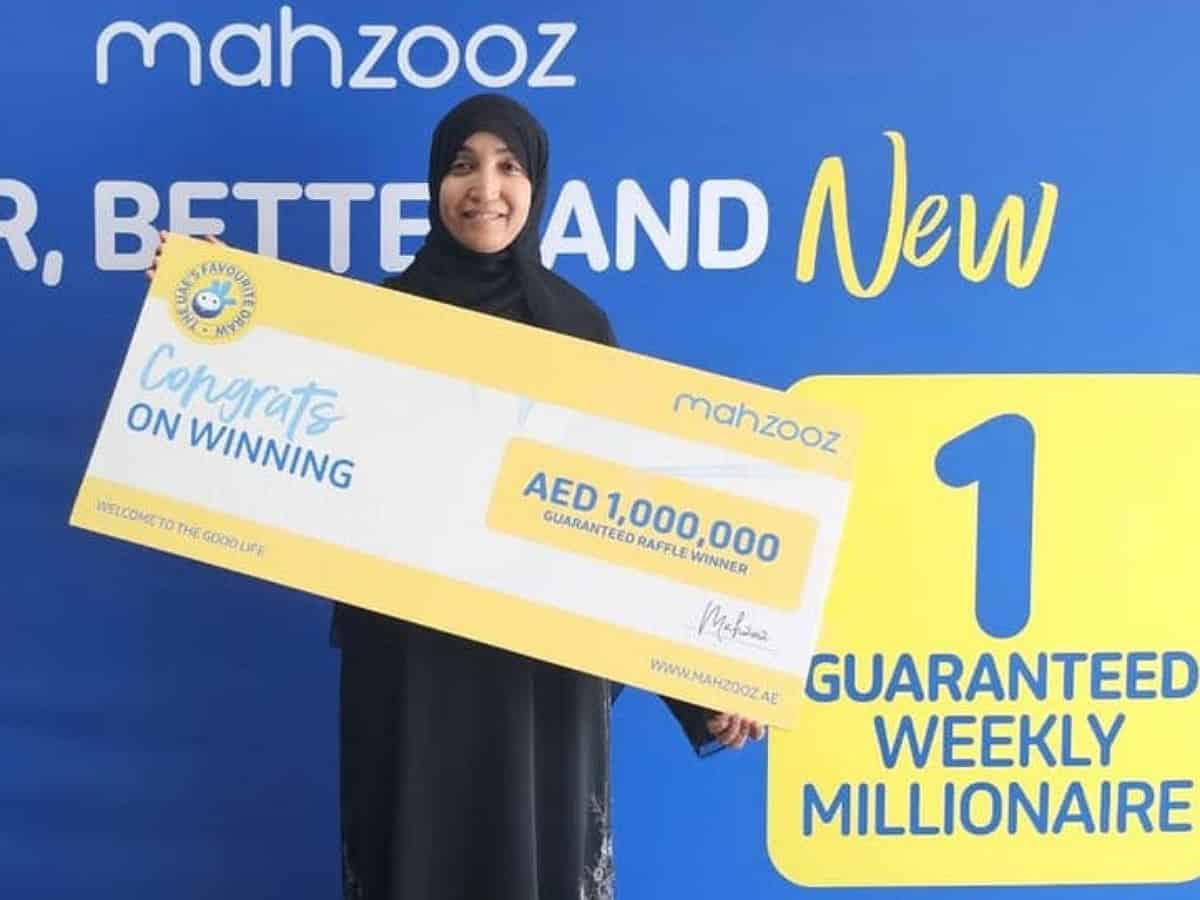 First Emirati woman wins Dh1 million in Mahzooz draw