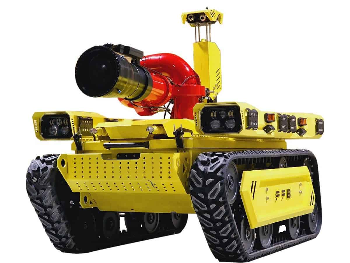 In a first, UAE firm launches 'Wabel' firefighting robot to tackle blazes