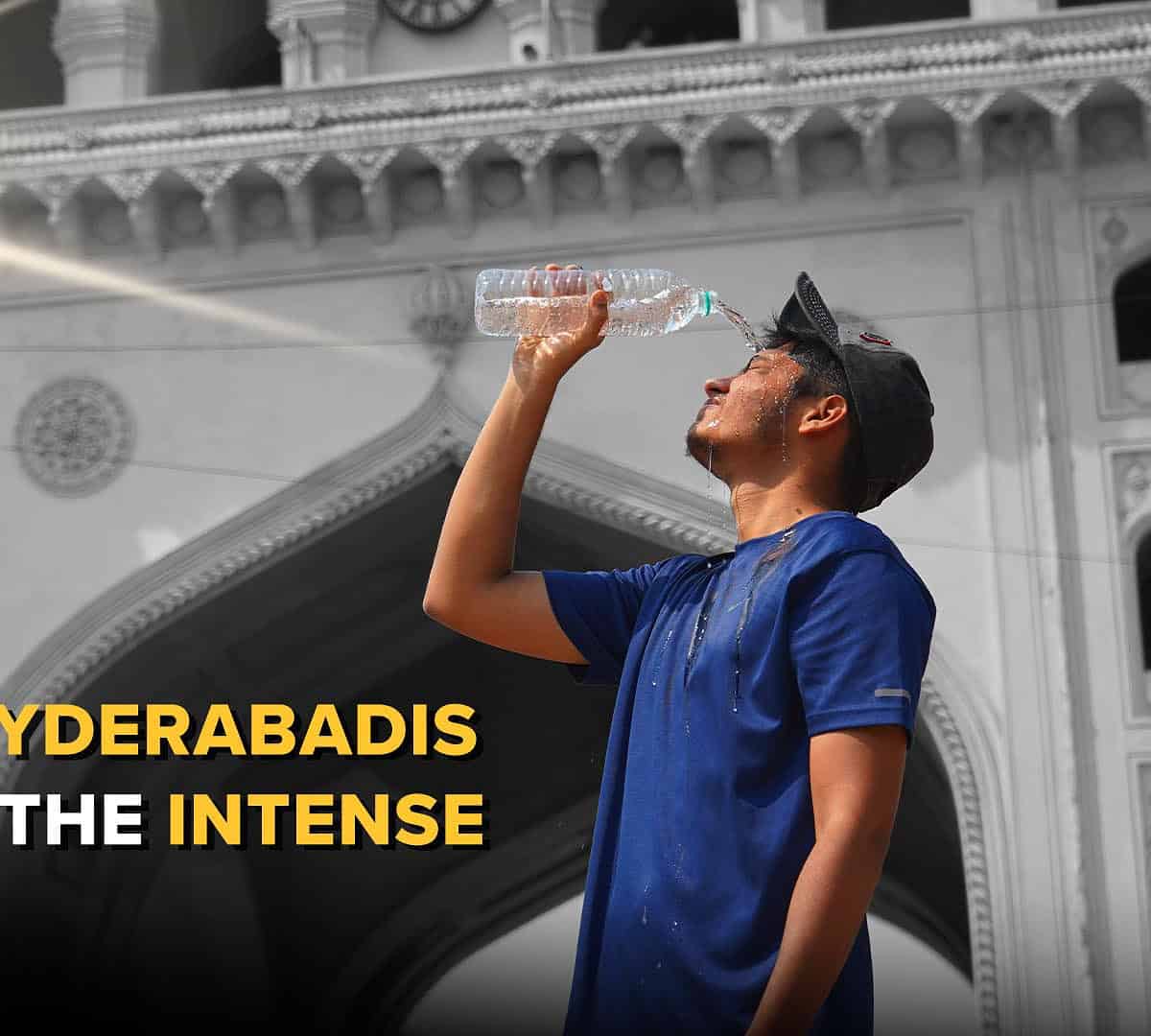 How are Hyderabadis surviving the intense heat?