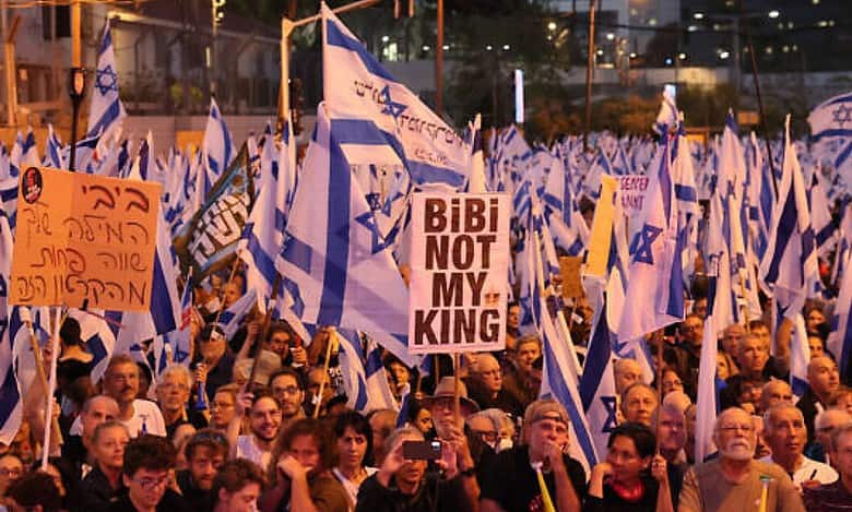 Israelis protest for 18th week against judicial reform plan